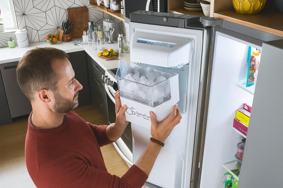 Images for LG Fridge Ice Maker Leaking Water - How to Fix