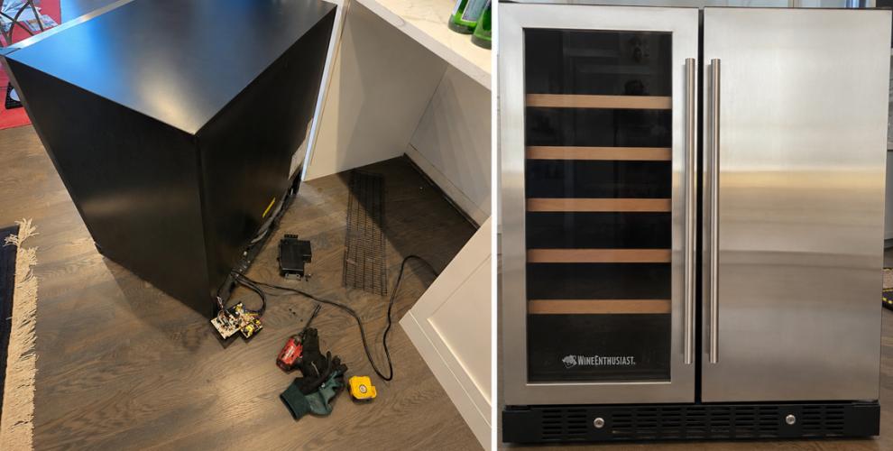 Images for Top 8 Reasons a Wine Enthusiast Wine Cooler Is Not Cooling